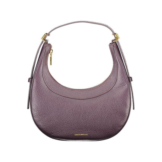 Coccinelle Purple Leather Women Handbag CO-39557