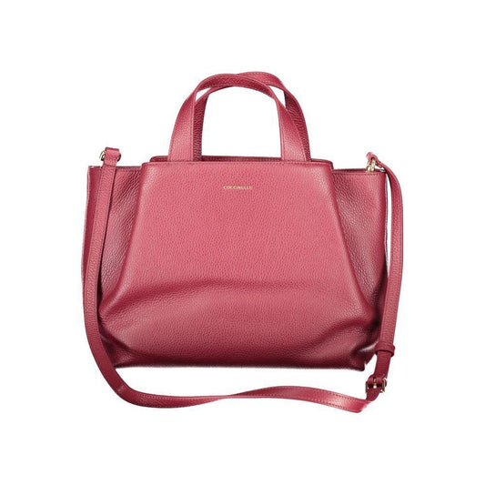 Coccinelle Purple Leather Women Handbag CO-39545