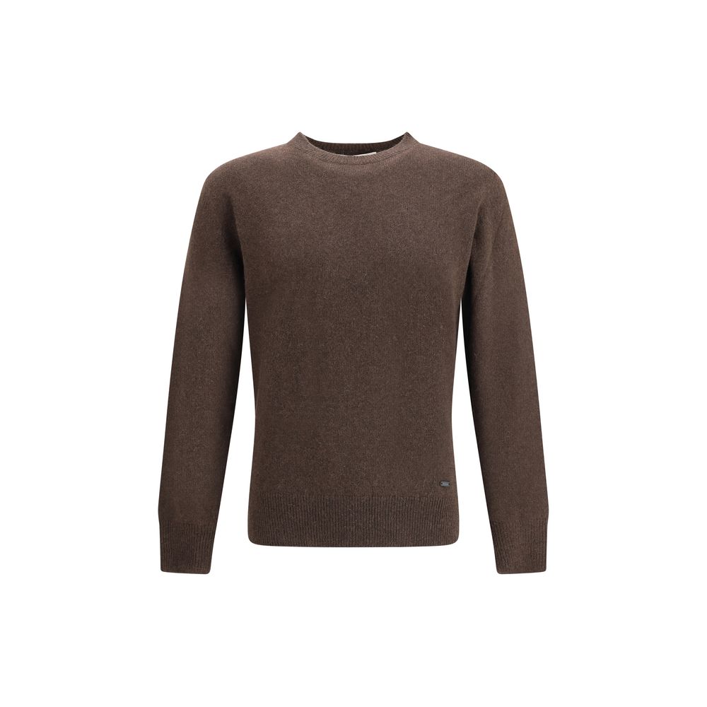 Brooksfield Brown Alpaca Vicugna Pacos Sweatshirt