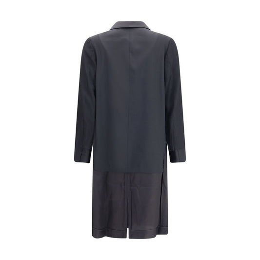 Undercover Long blazer Jacket UN-UP2E1303BLACK-3