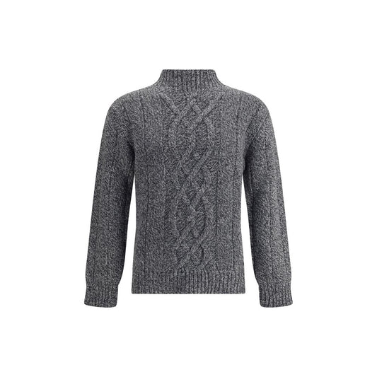 Brooksfield Gray Wool Sweatshirt