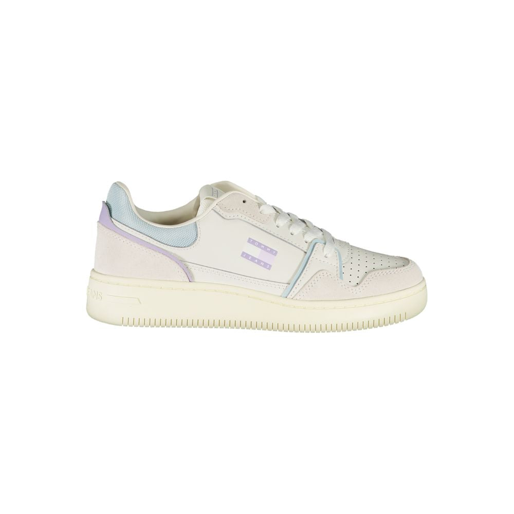 Tommy Hilfiger White Leather Women Sneaker TO-39604-EU36/US6