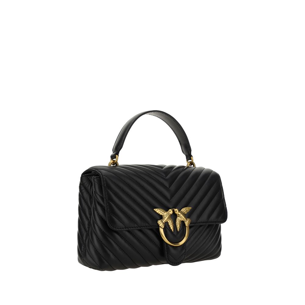 Front view with bag zipped and handles upright.
