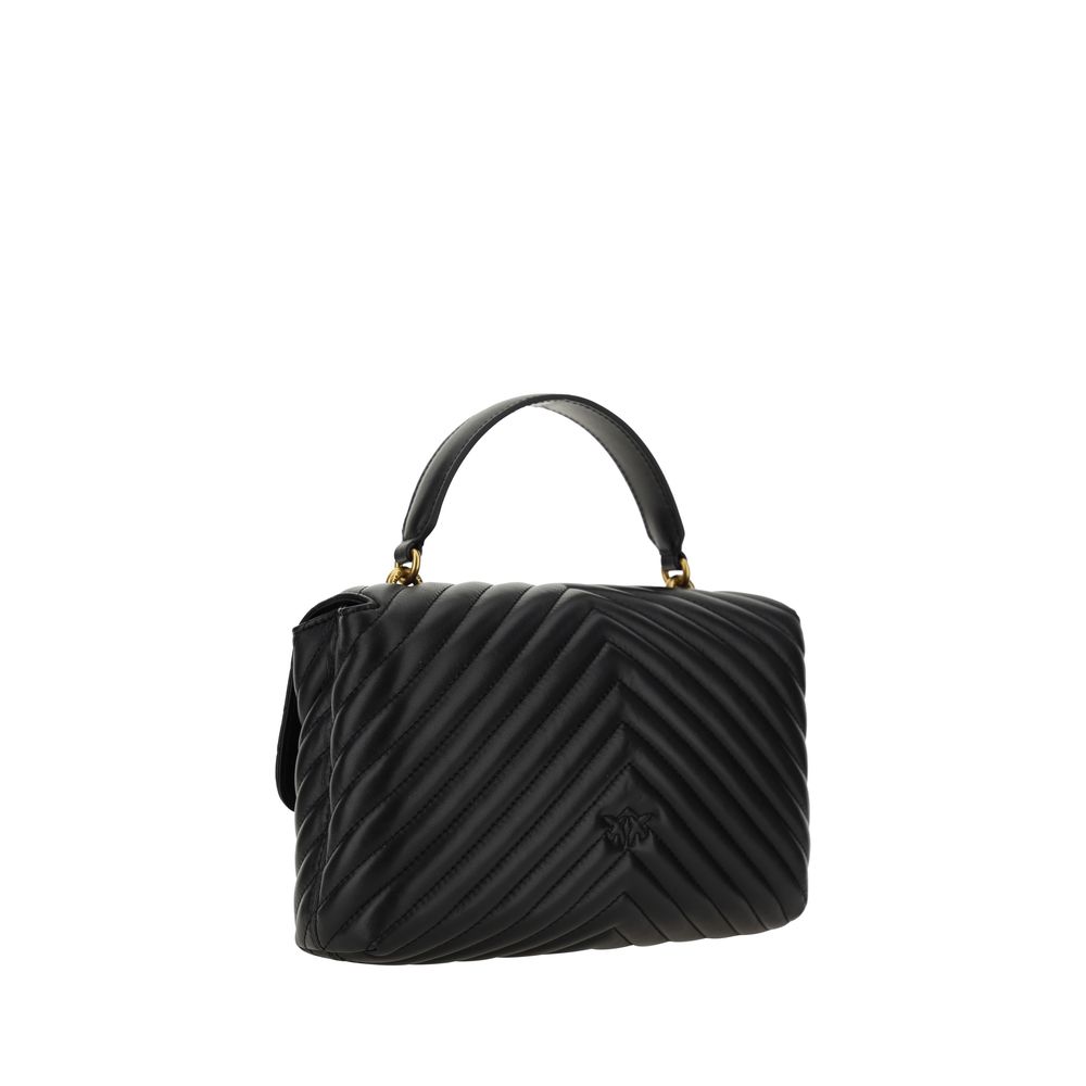 Front view with bag zipped and handles upright.