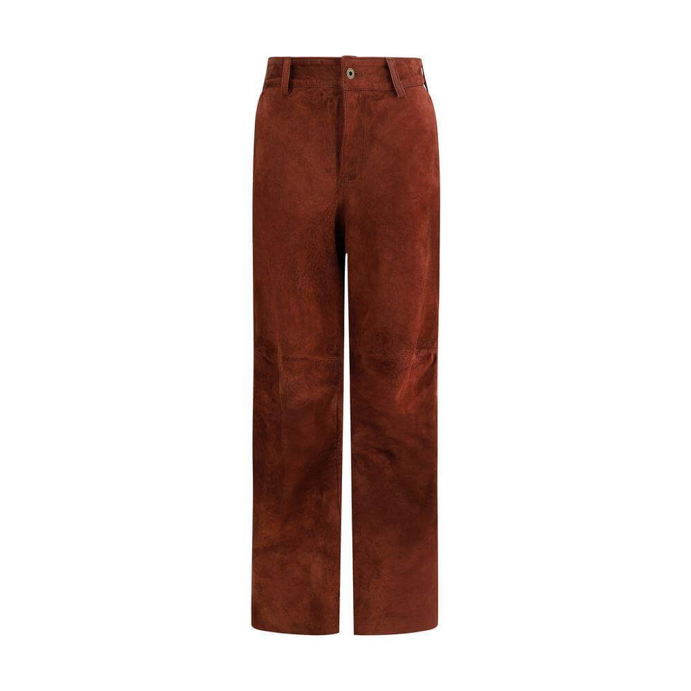 Salvatore Santoro Suede Pants SA-49095DPRUNE-IT40 | M