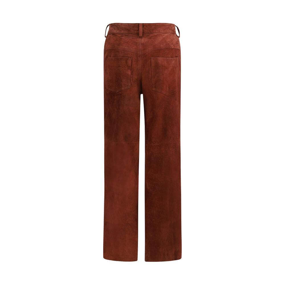 Salvatore Santoro Suede Pants SA-49095DPRUNE-IT40 | M