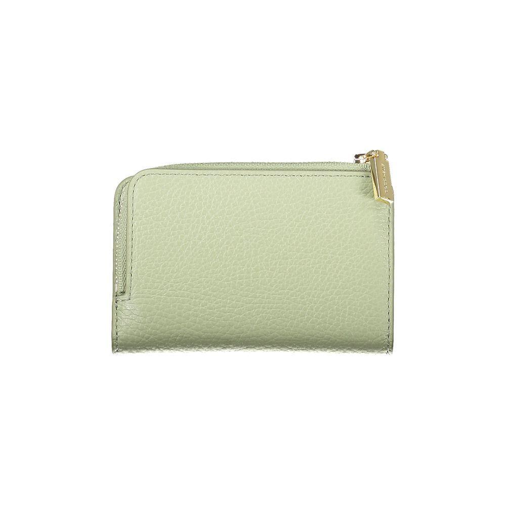 Front view with bag zipped and handles upright.