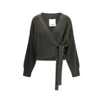 Allude Wrap-around Cardigan