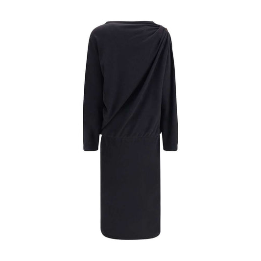 Fabiana Filippi Wool long Dress FA-ABD225F618N128825-IT44 | L