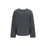 Loulou De Saison Derry Plunging U Neck Sweater
