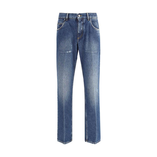 Dolce & Gabbana Straight Jeans DO-GYJCCDG8NJ8S9001-IT48 | M
