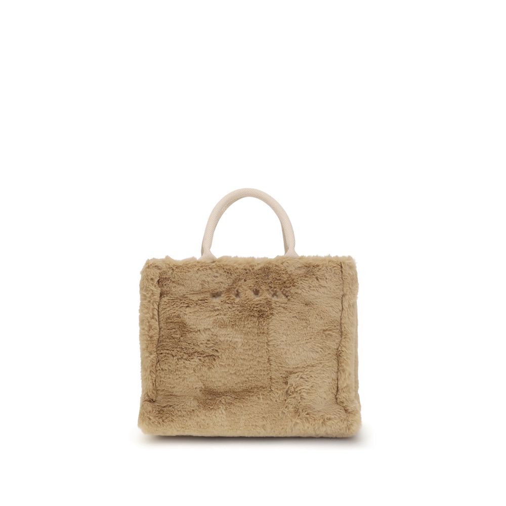 Marni Beige Polyester Handbag