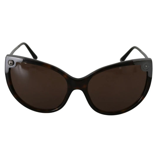 Dolce & Gabbana DG4337 Dark Havana Cat Eye Women Eyewear Sunglasses