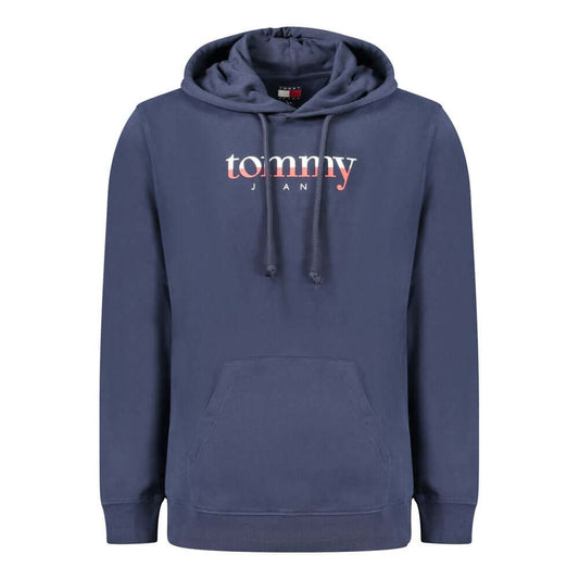 Tommy Hilfiger Blue Cotton Men Sweater TO-39639-S