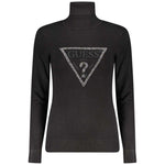 Guess Jeans Black Viscose Women Sweater