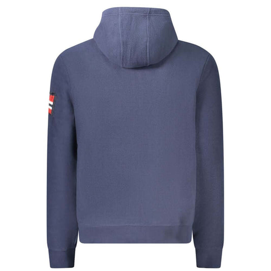 Norway 1963 Blue Polyester Men Sweater NO-39679-S