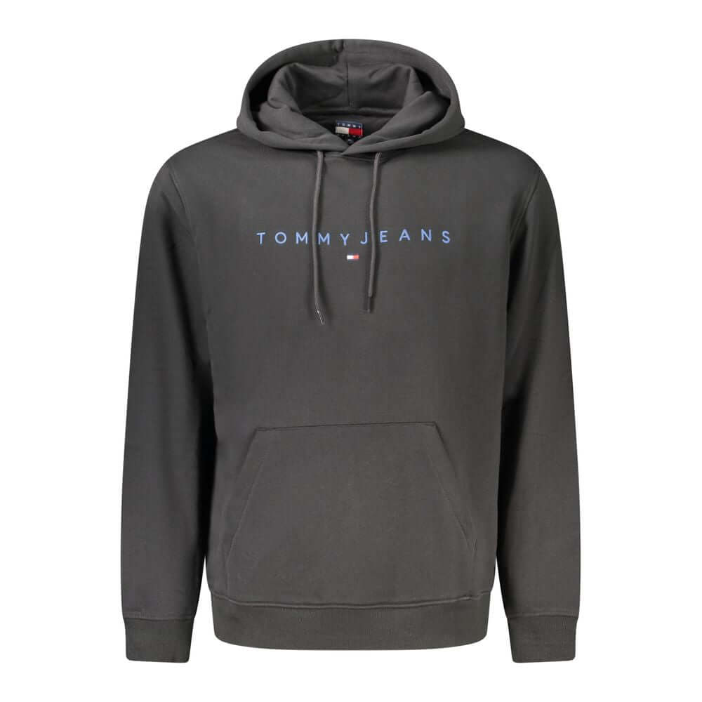 Tommy Hilfiger Black Cotton Men Sweater