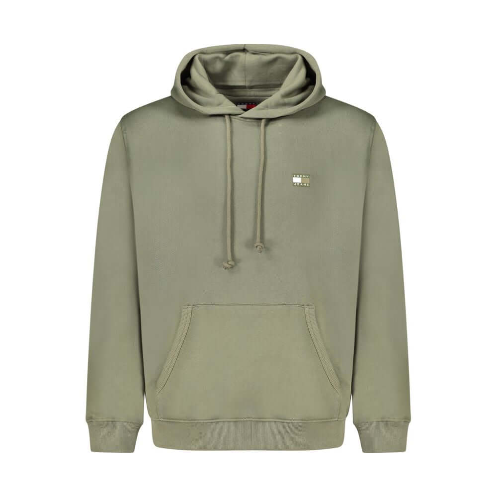 Tommy Hilfiger Green Cotton Men Sweater