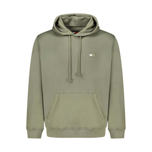 Tommy Hilfiger Green Cotton Men Sweater