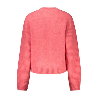 Tommy Hilfiger Pink Wool Sweater