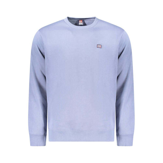 Norway 1963 Blue Cotton Men Sweater