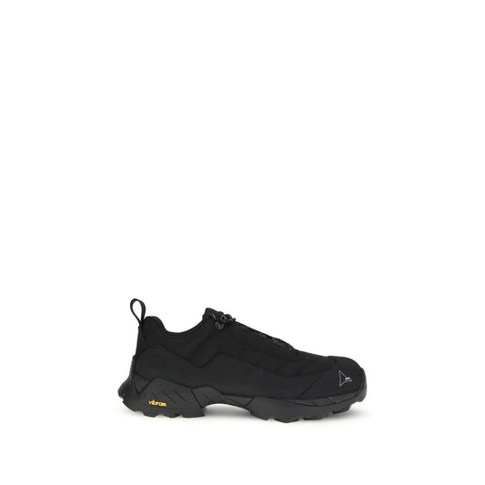 ROA Black Polyamide Athletic Sneakers