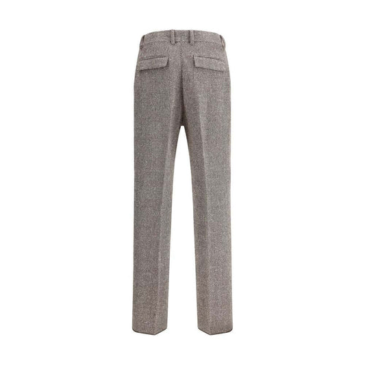 Ferragamo Wide chevron Pants FE-788110003-IT52 | XL