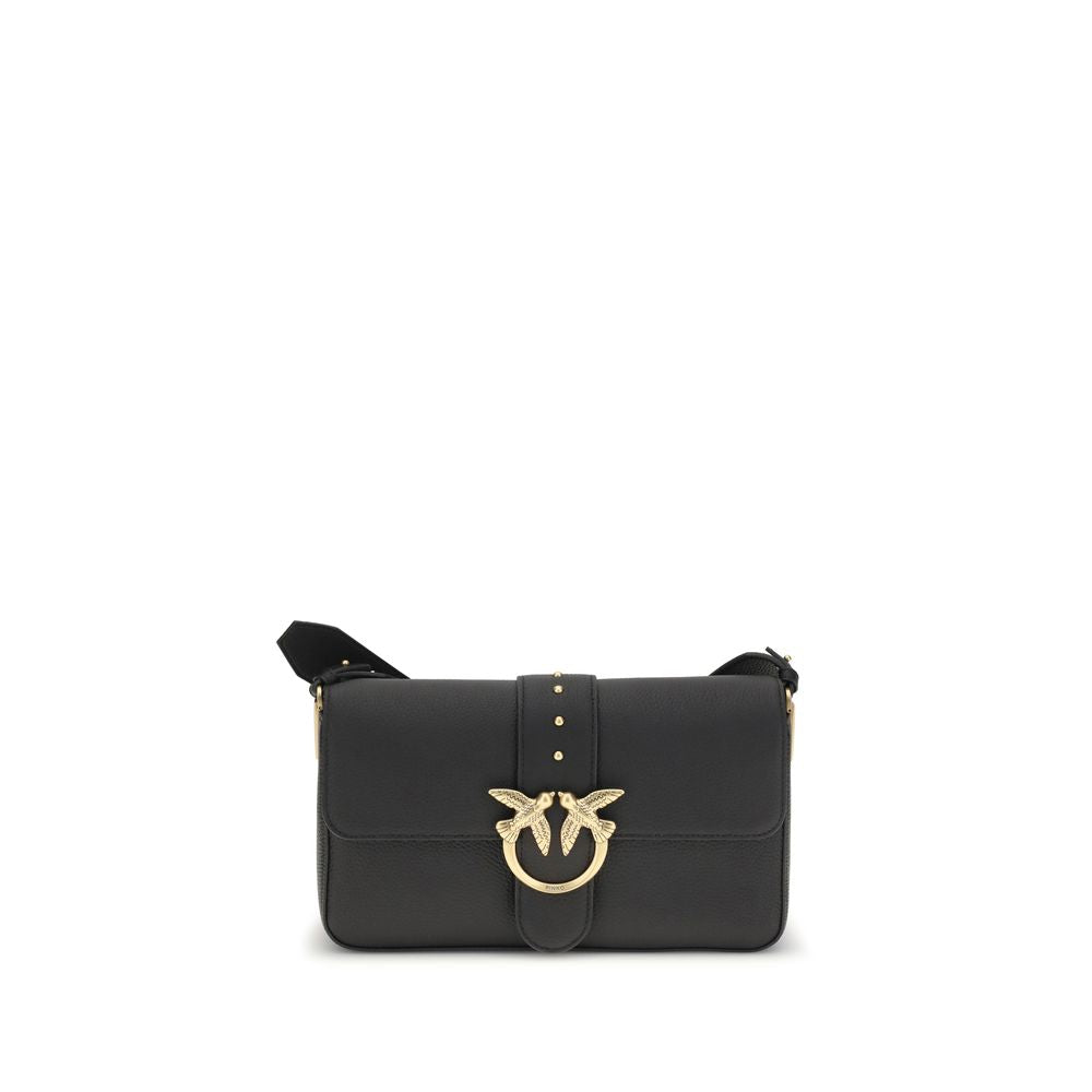 Front view with bag zipped and handles upright.