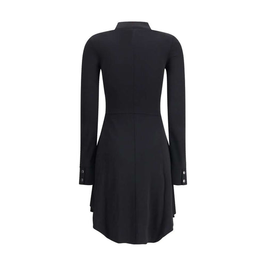 Courrèges Zippered jersey biker Dress CO-325JRO685JS02209999-IT36 | XS