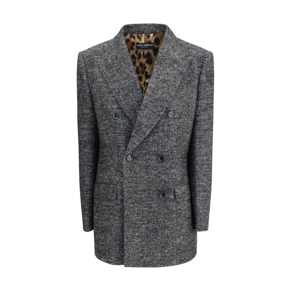 Dolce & Gabbana Double-breasted Chevron Blazer