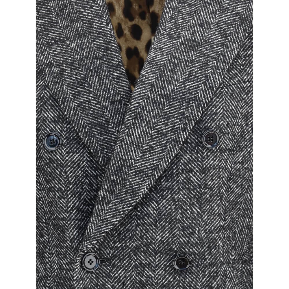 Dolce & Gabbana Double-breasted Chevron Blazer