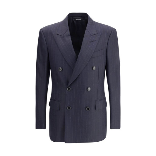 Tom Ford Pinstripe Blazer TO-JLRP01W0103UCC-IT46 | S