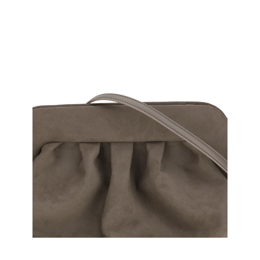 THEMOIRè Brown Other Fibres Clutch Bag