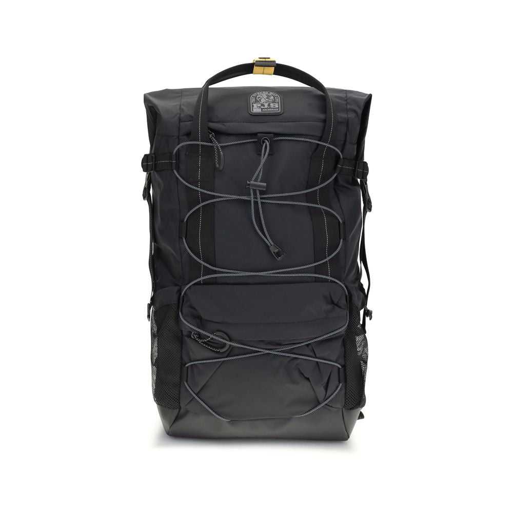 Parajumpers Black Polyamide Backpack