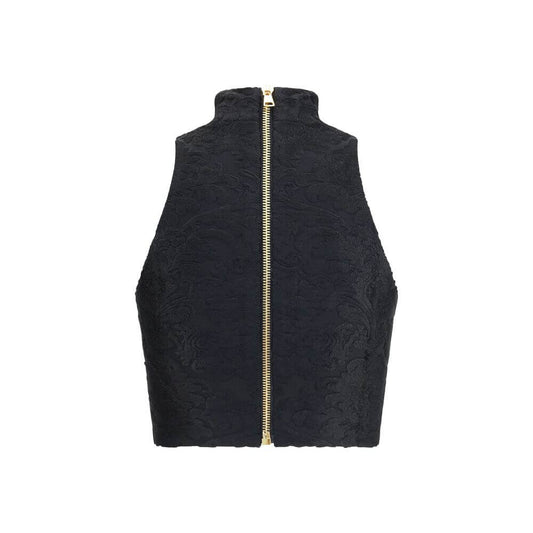 Balmain Baroque crop Top