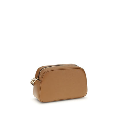 Michael Kors Brown Calf Leather Bos Taurus Shoulder Bag