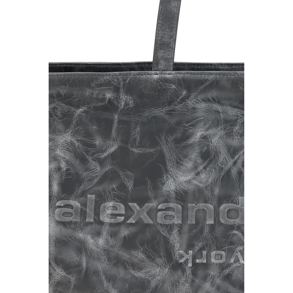 Front view with bag zipped and handles upright.
