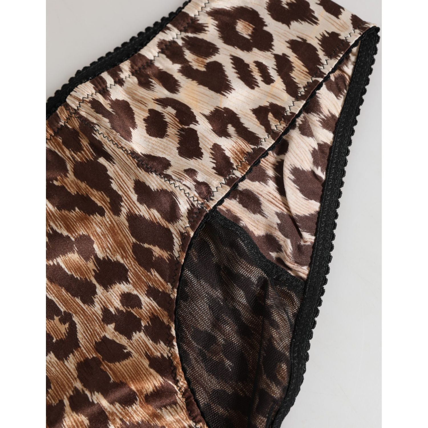Dolce & Gabbana Multicolor Leopard Print Girdle Panty Underwear