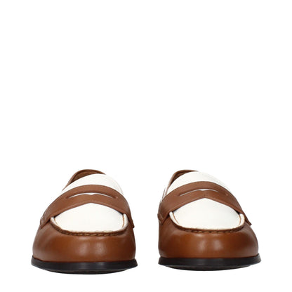 Church's Brown Leather Slip-On Loafers