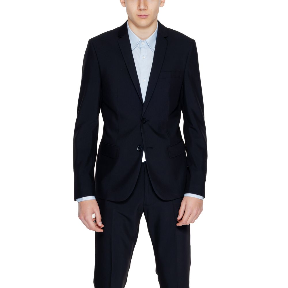 Antony Morato Black Polyester Blazer