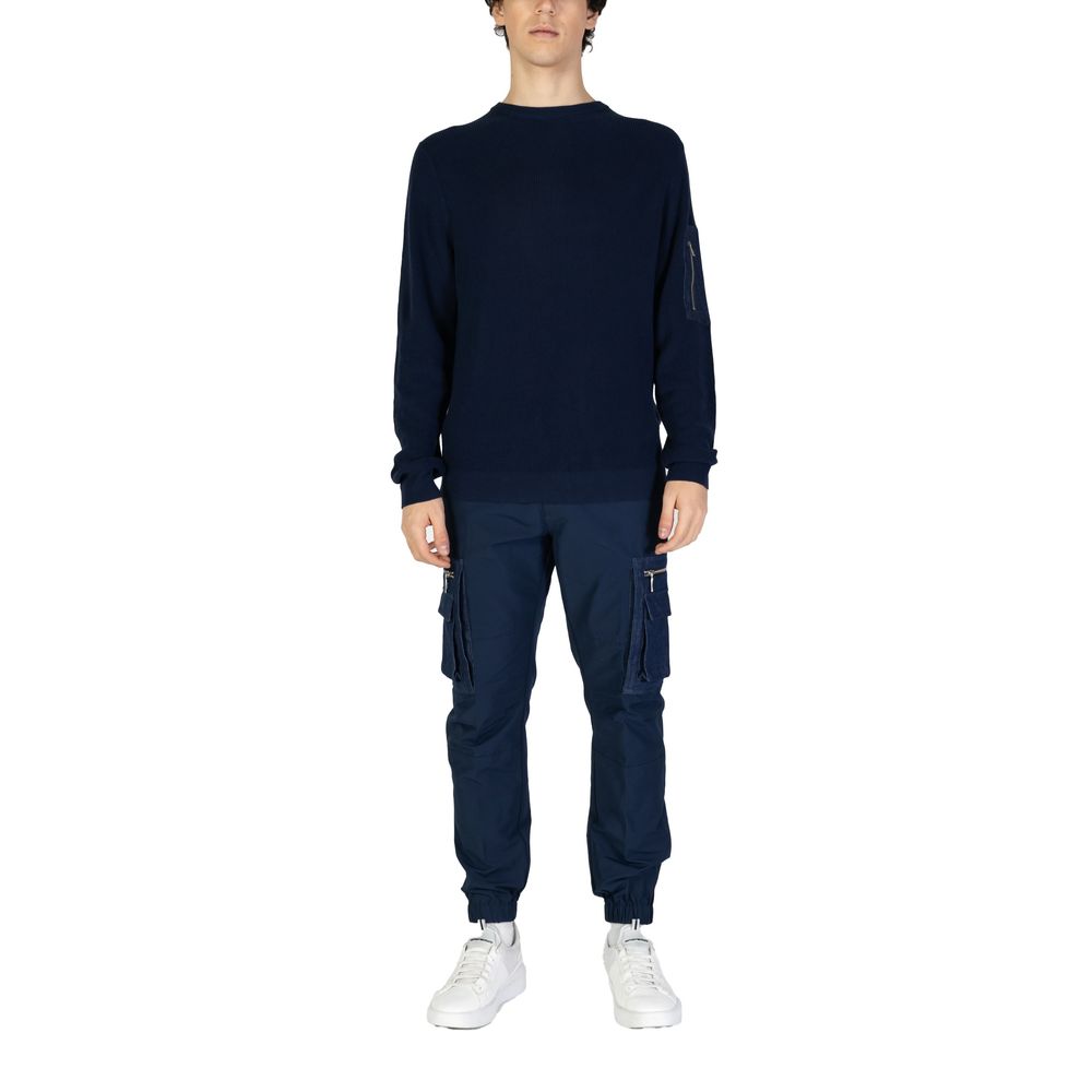 Antony Morato Blue Cotton Sportswear