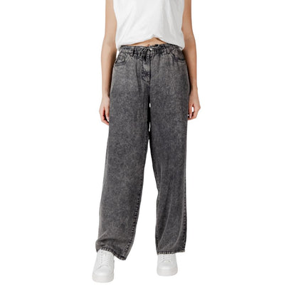 Only Black Lyocell Casual Pants