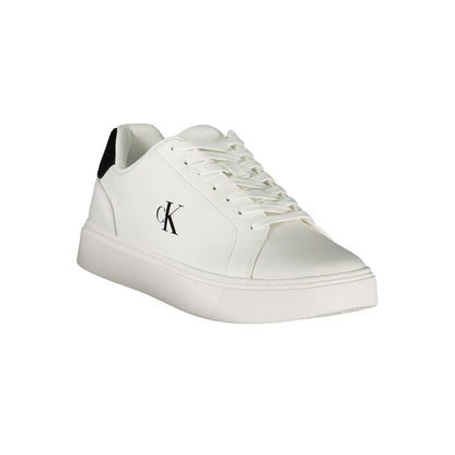 Calvin Klein White Leather Men Sneaker