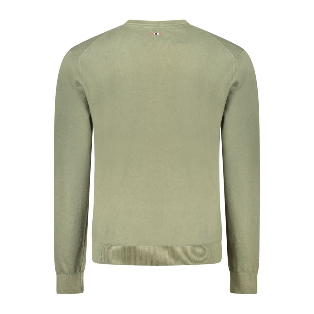 Napapijri Green Cotton Sweater