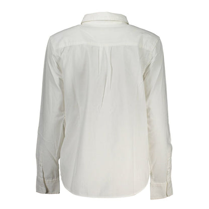 Levi's White Cotton Shirt