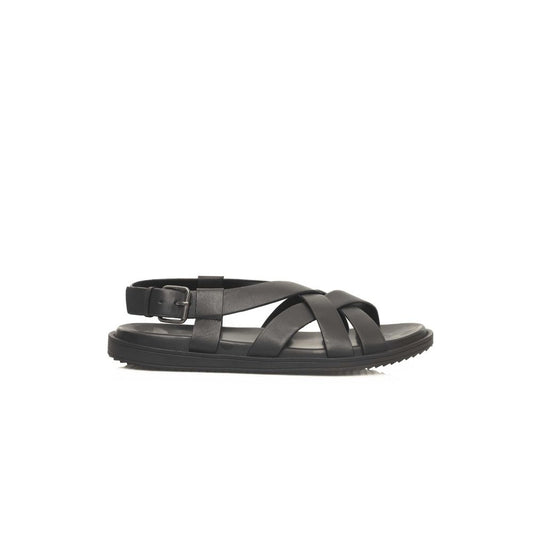 Cerruti 1881 Black Cowhide Sandal