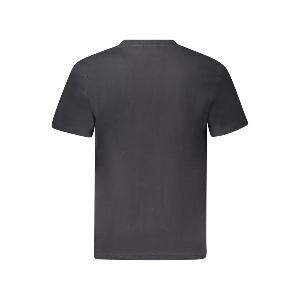 Napapijri Black Cotton T-Shirt