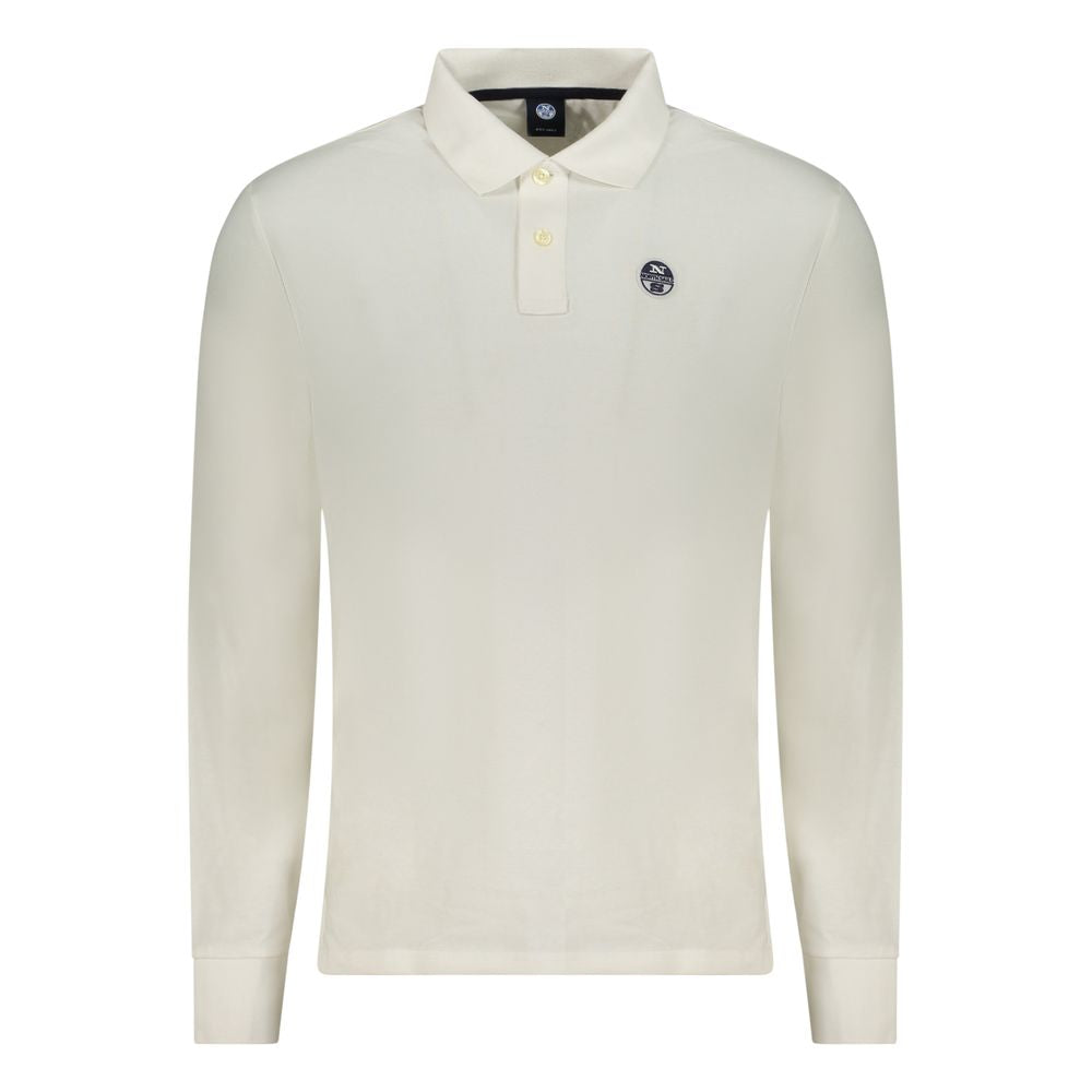 North Sails White Cotton Men's Polo Shirt