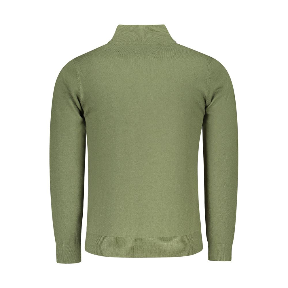 North Sails Green Nylon Sweater