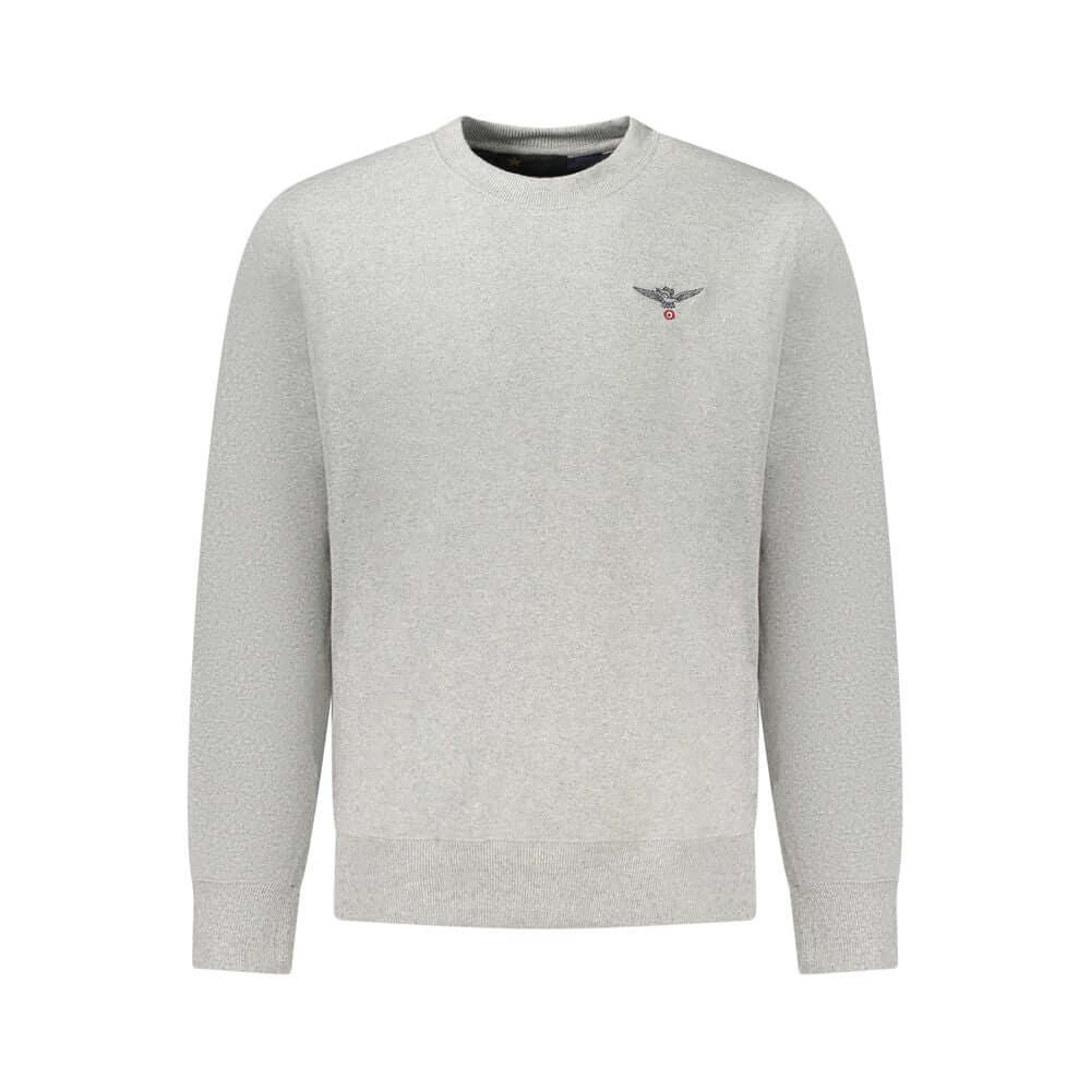 Accademia Militare Gray Cotton Men's Sweater